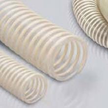 食品级象牙色PVC塑筋增强软管 PISD