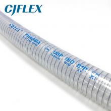 CJFLEX TSO 钢丝增强透明硅胶软管