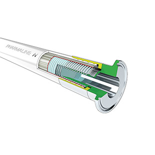 Pharmaline 硅胶包覆特氟龙软管 - AFLEX