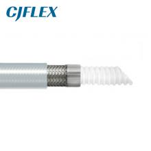 CJFLEX TCSSI 硅胶包覆不锈钢丝编织波纹特氟龙管