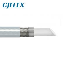 CJFLEX TSSSI 硅胶包覆不锈钢丝编织平滑特氟龙管